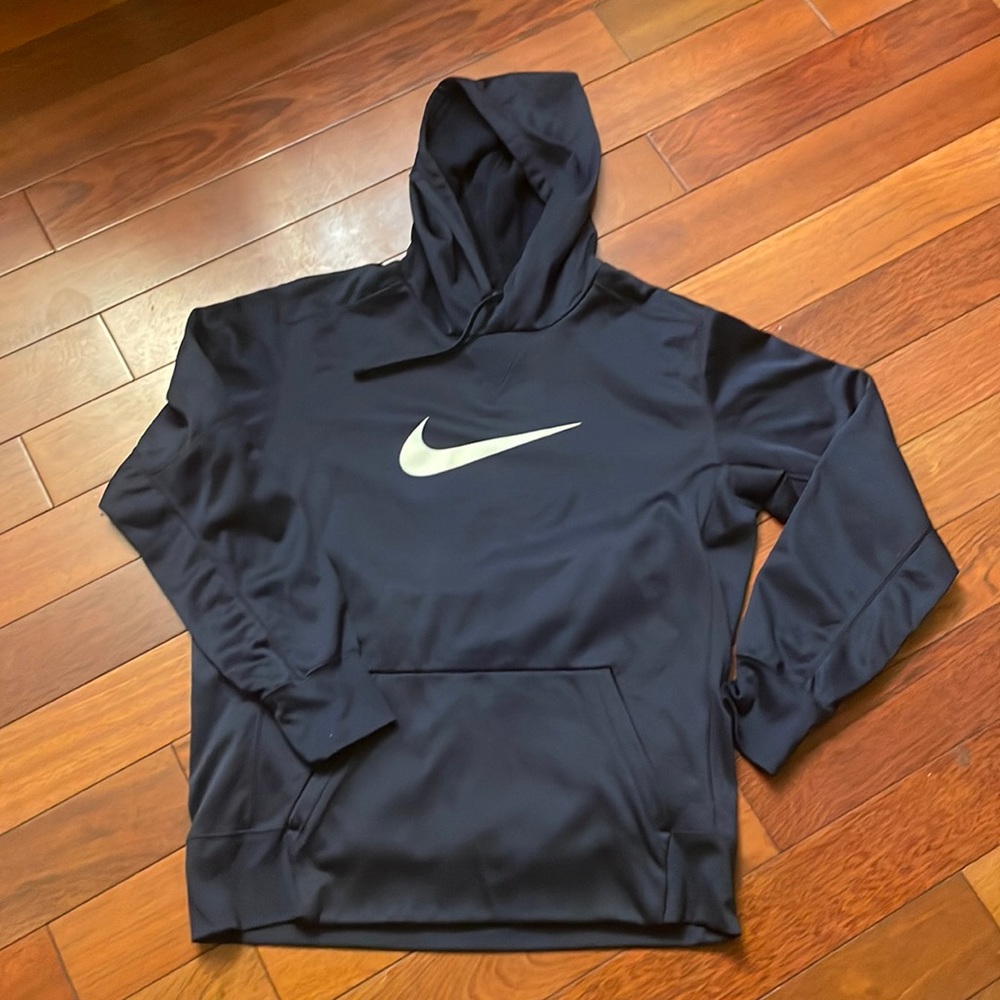 Navy Nike Therma-fit sweatshirt- Sz L